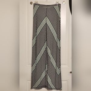 Max Studio Striped Maxi Skirt Size Small